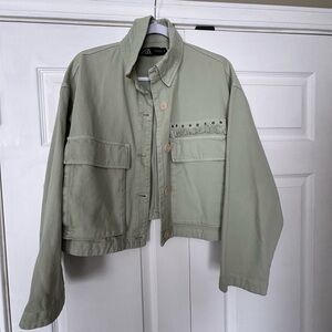 Zara cropped jacket